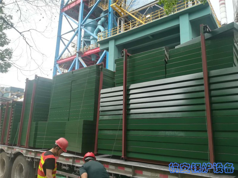 振打隔音防雨裝置—到貨現場